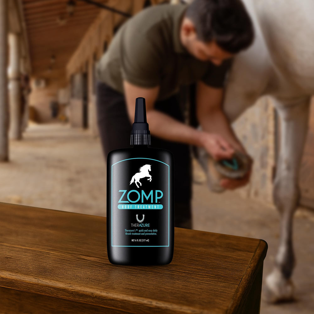 Therazure Zomp étiquette produit lisible indiquant ingrédients et sécurité