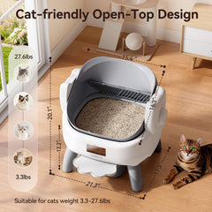 Thereye marche d'entrée offrant stabilité et accès sécurisé pour chats