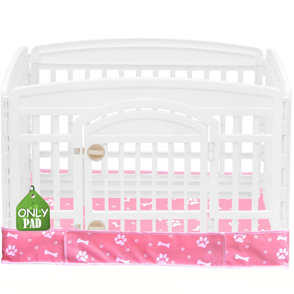 THINMUHAND tapis face avant rose protégeant sol et chiot