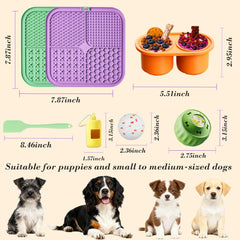 Thooaw bac à glaçons double compartiment pour friandises gelées