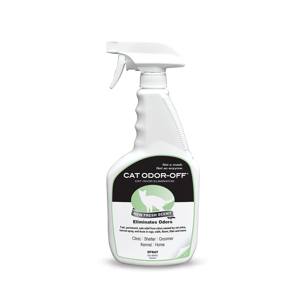 Odorcide Thornell emballage avant montrant 22oz et parfum frais, efficacité visible