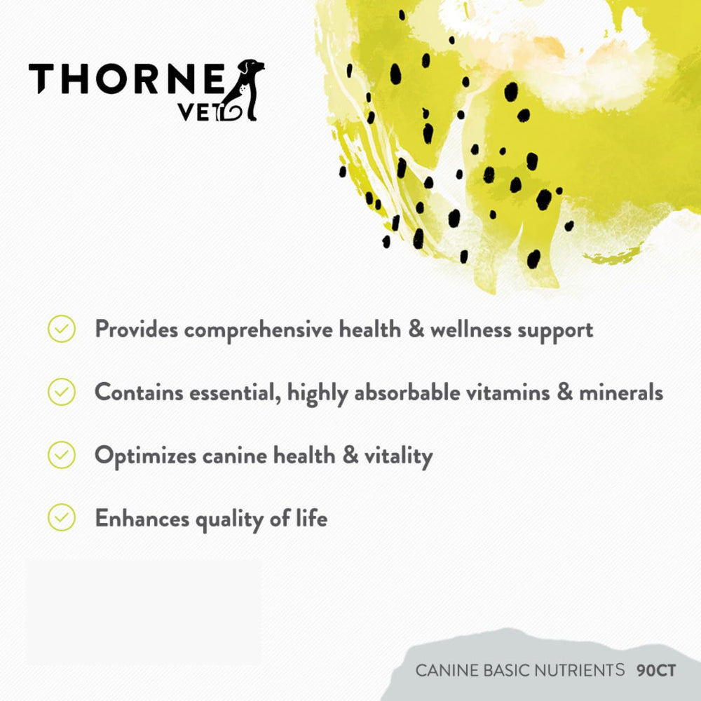 Friandise ThorneVET en main donnée à un chien illustrant administration facile