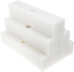 THREELIN pack de 12 mousses blanches adaptées aux Fluval maintien filtration efficace