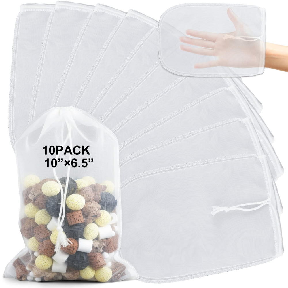 Threlaco sac-filtre face avant montrant le format et l’ouverture utile
