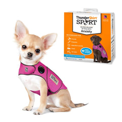 ThunderShirt Sport vue avant montrant l’ajustement confortable