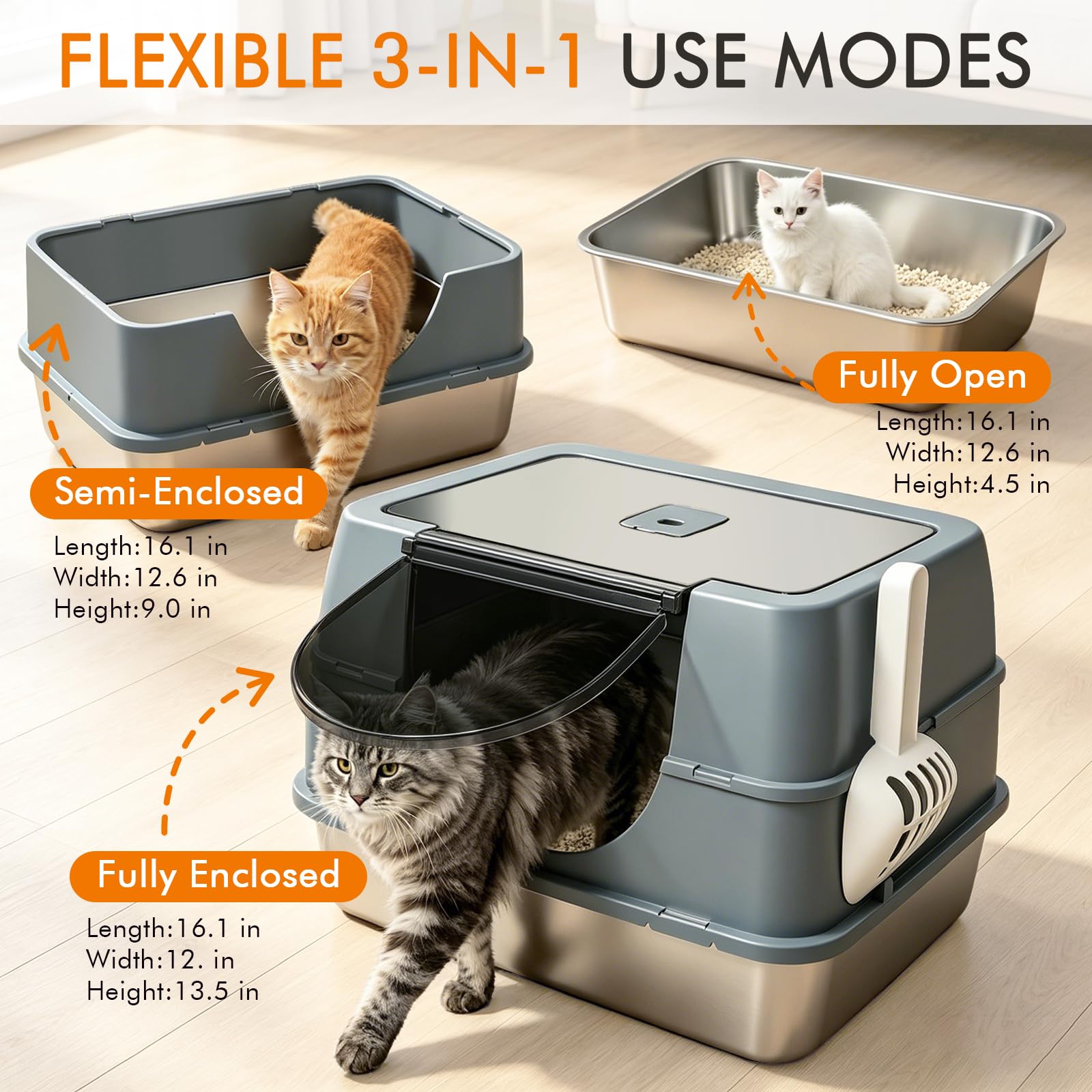 TIANSHILIHE gros plan base inox, nettoyage facile
