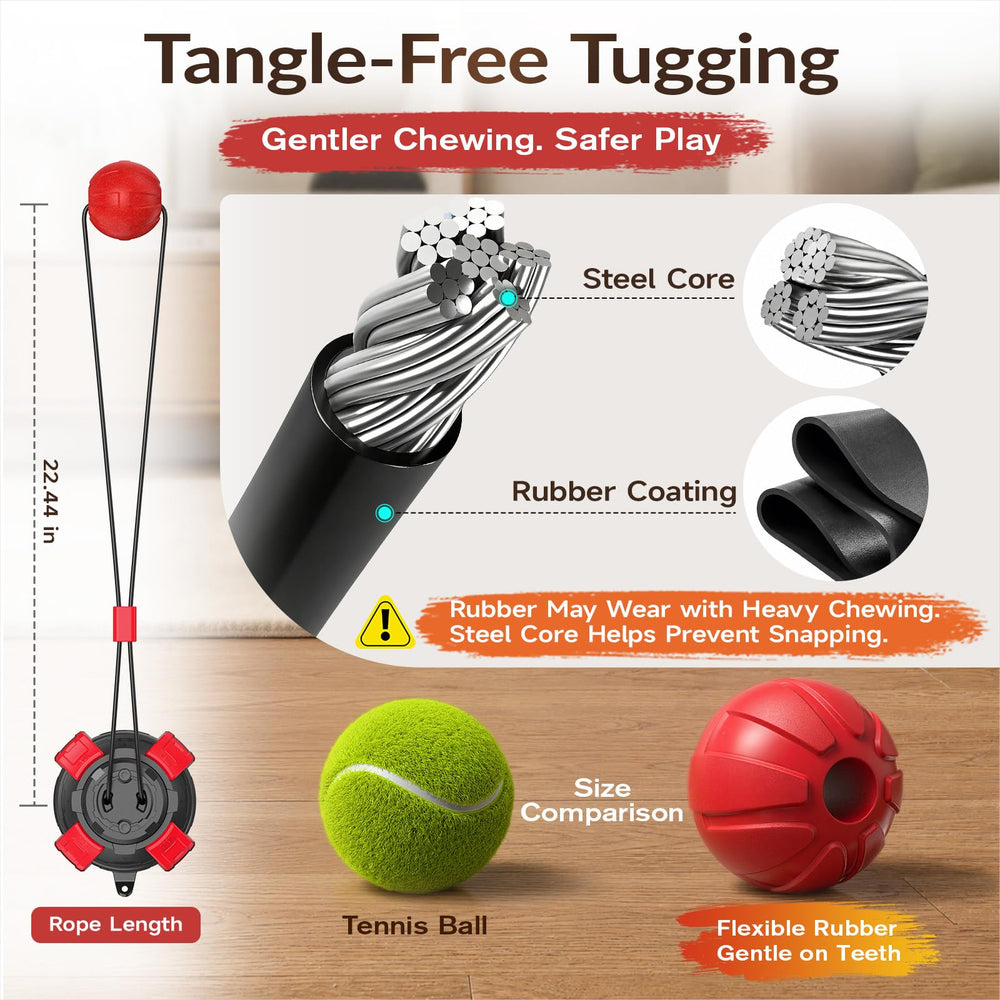 TIBO base ventouse fixée sur carrelage assurant ancrage solide lors de la traction