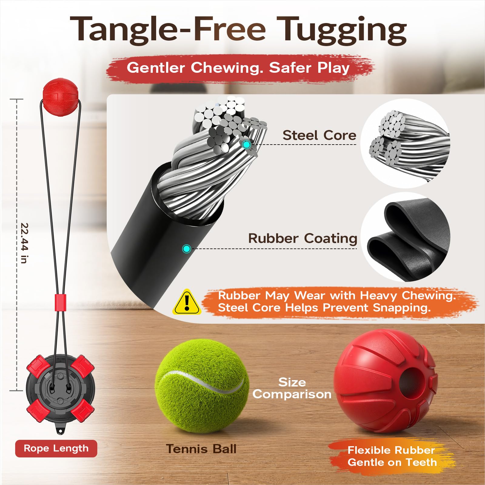 TIBO prise en main de la balle montrant ergonomie pour interaction contrôlée