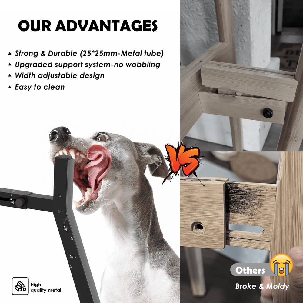 TIDANT support en situation avec gamelle illustrant confort et posture améliorée