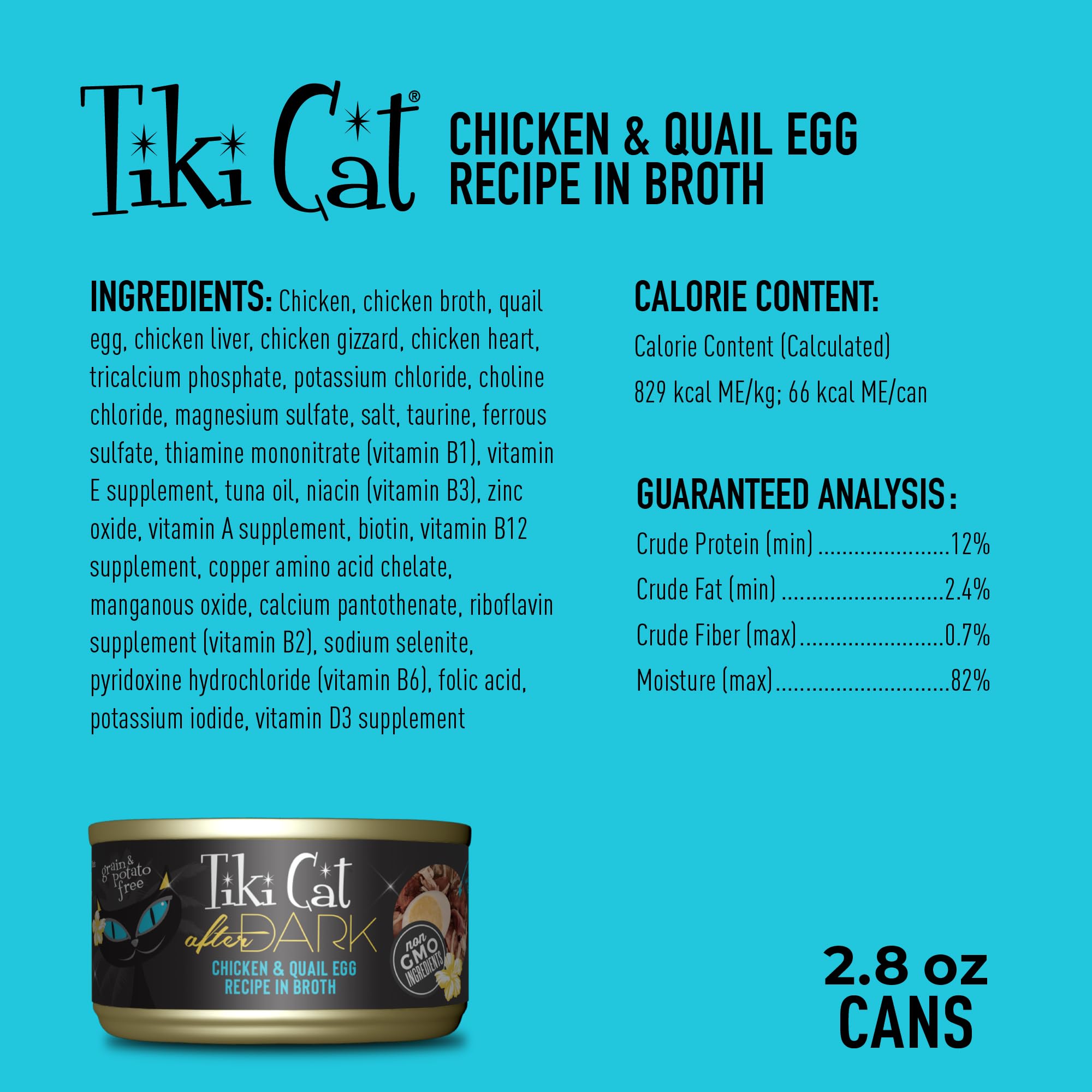 Tiki Cat multipack six boîtes, pratique pour conservation et portions