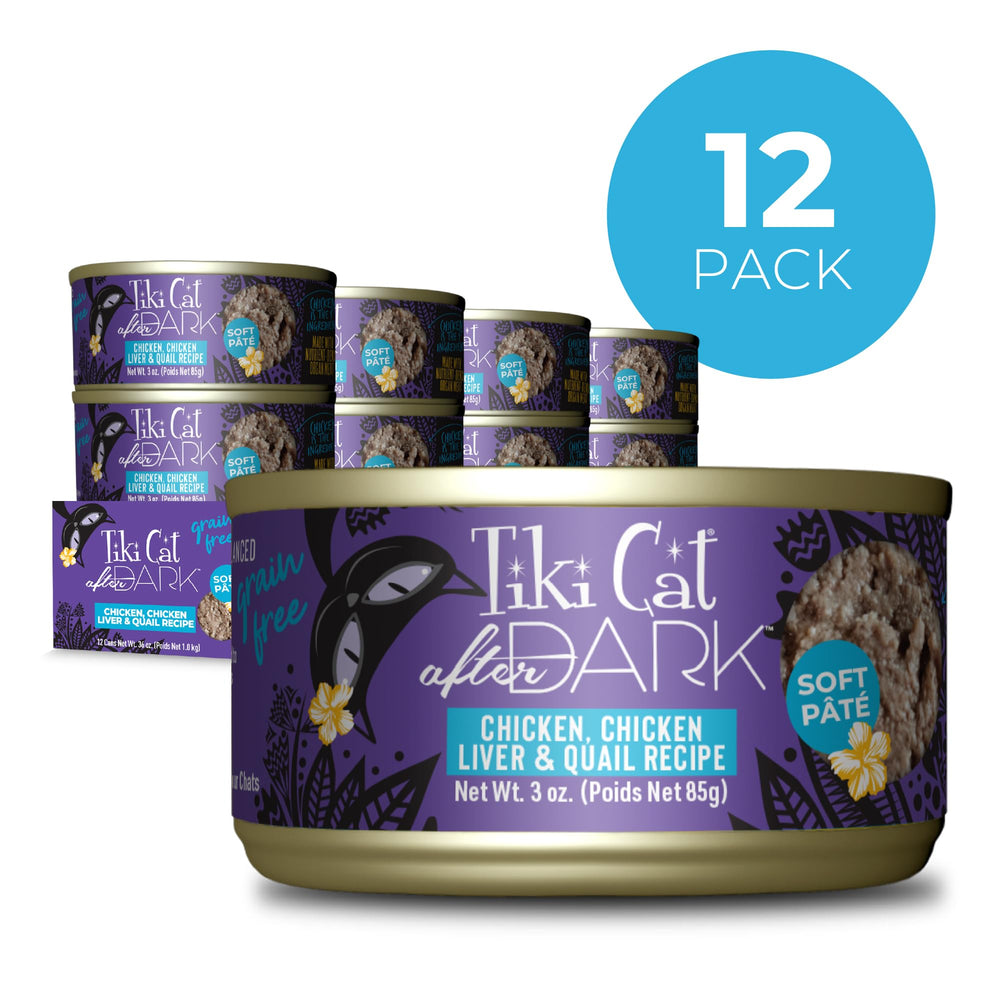 TIKI PETS gros plan de la texture pâté, appétence renforcée