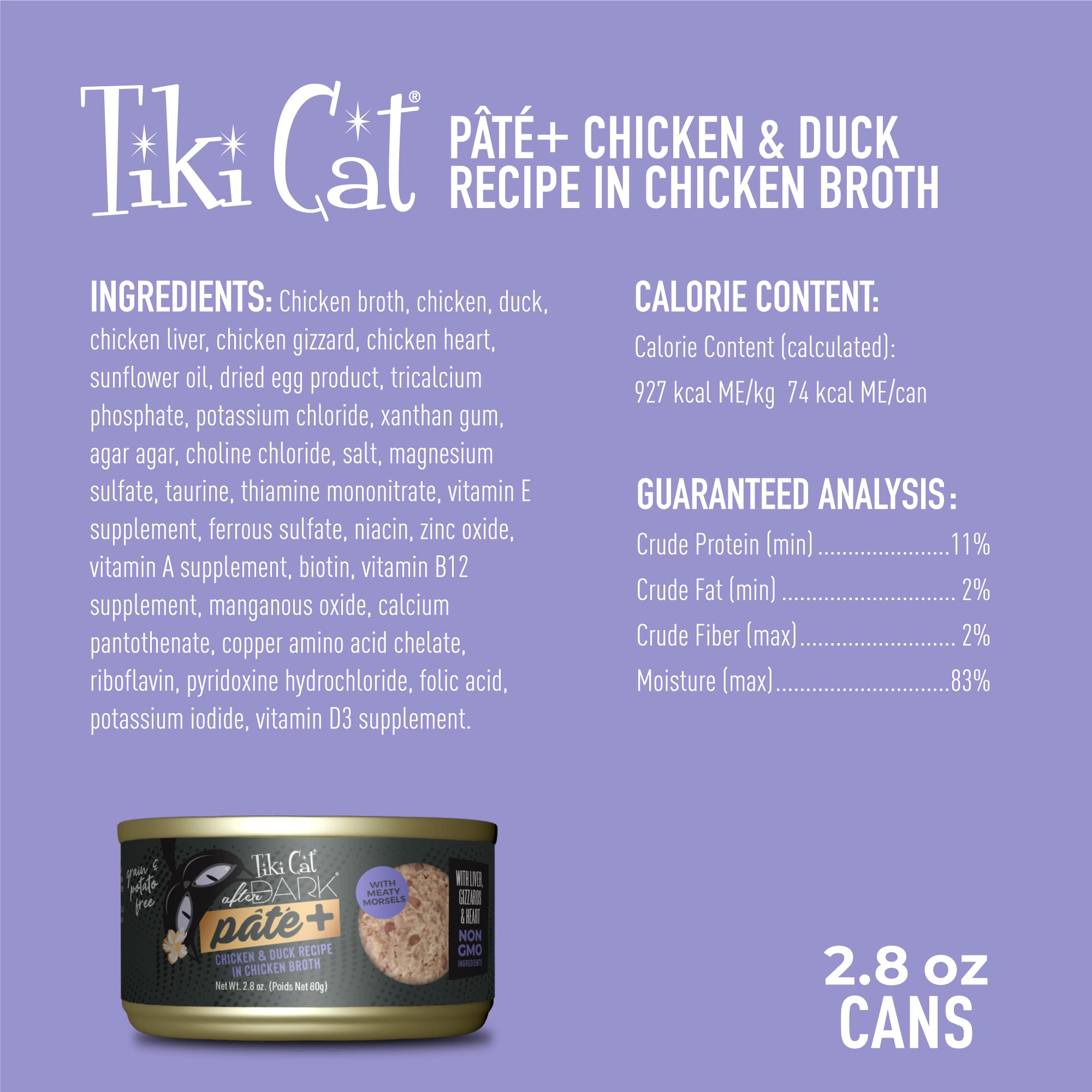 TIKI PETS détail des morceaux d'abats offrant diversité nutritionnelle