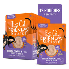 Tiki Cat zoom sur la texture mousse soyeuse pour une prise facile