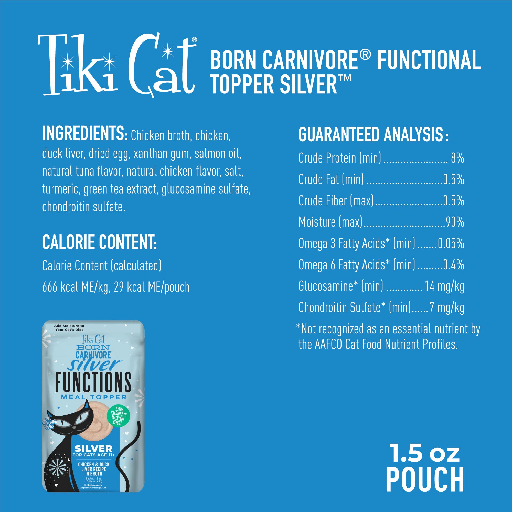 Tiki Cat topper versé sur croquettes pour augmenter l'appétence