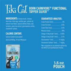 Tiki Cat topper versé sur croquettes pour augmenter l'appétence