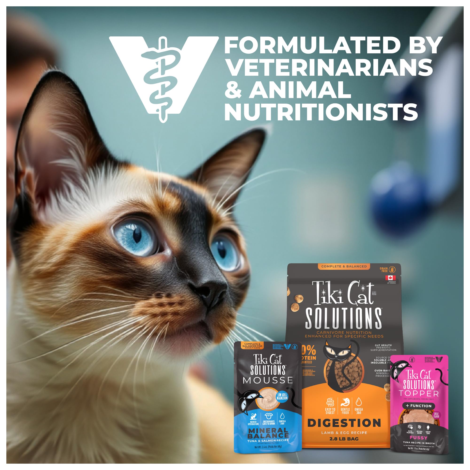 Tiki Cat citrouille illustrant la fibre douce pour digestion