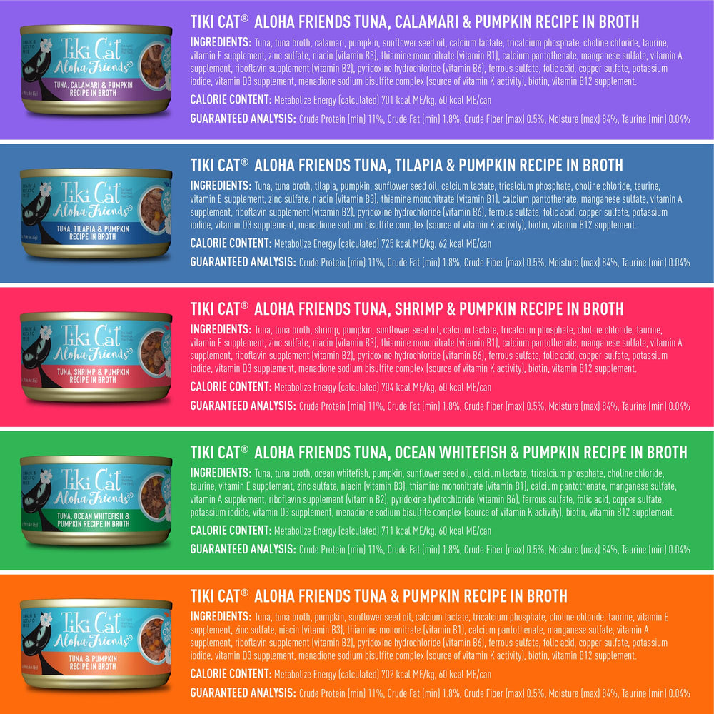 TIKI PETS comparaison taille boîte et main illustrant portion individuelle pratique