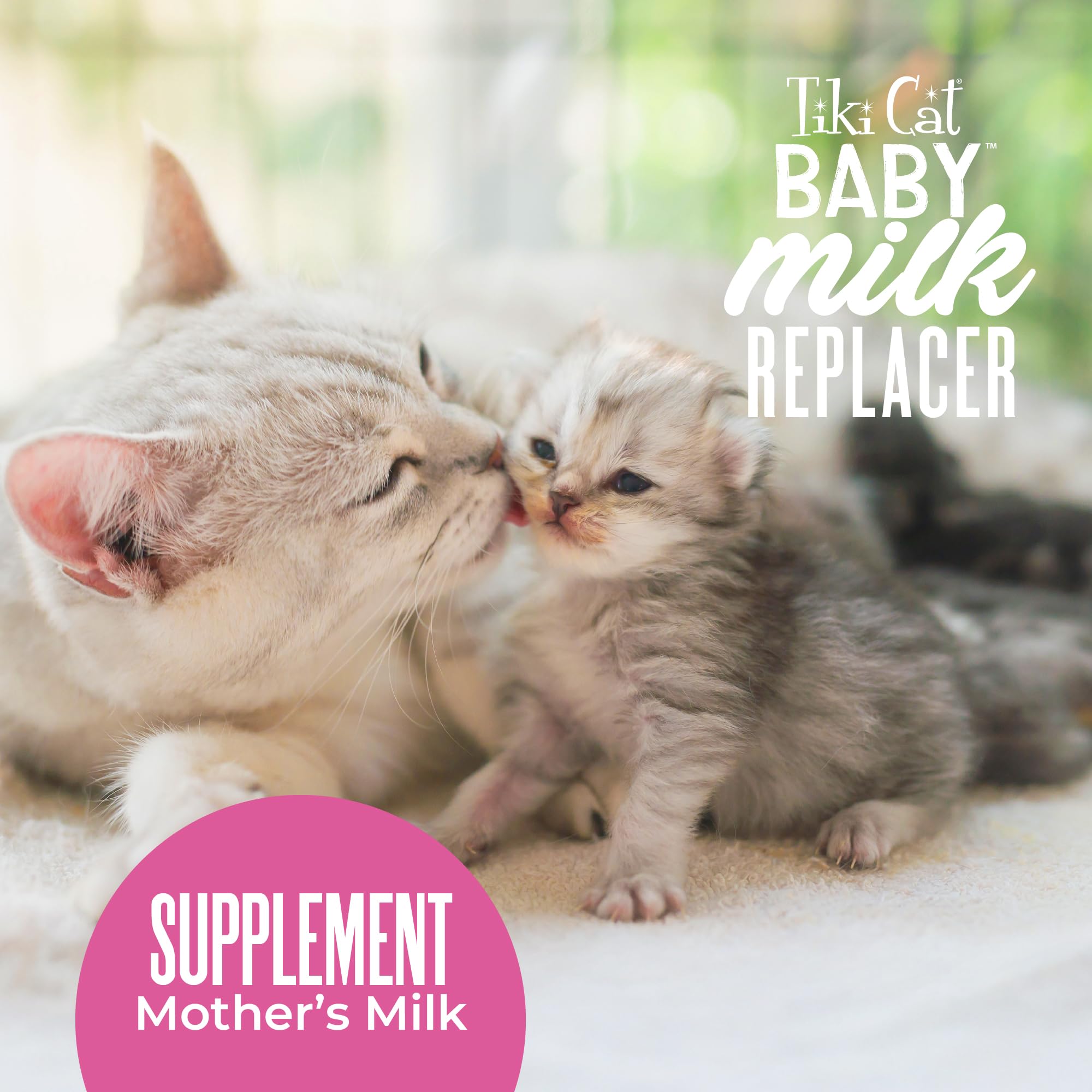 Tiki Cat étiquette nutritionnelle mettant en valeur ingrédients