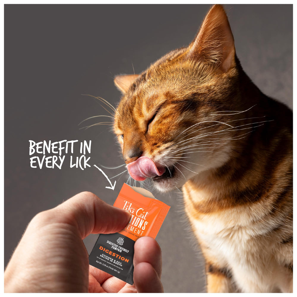 Tiki Cat étiquette nutritionnelle lisible pour informations claires