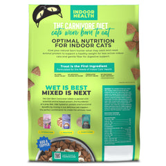 Tiki Cat gros plan des croquettes montrant texture croustillante, favorise mastication