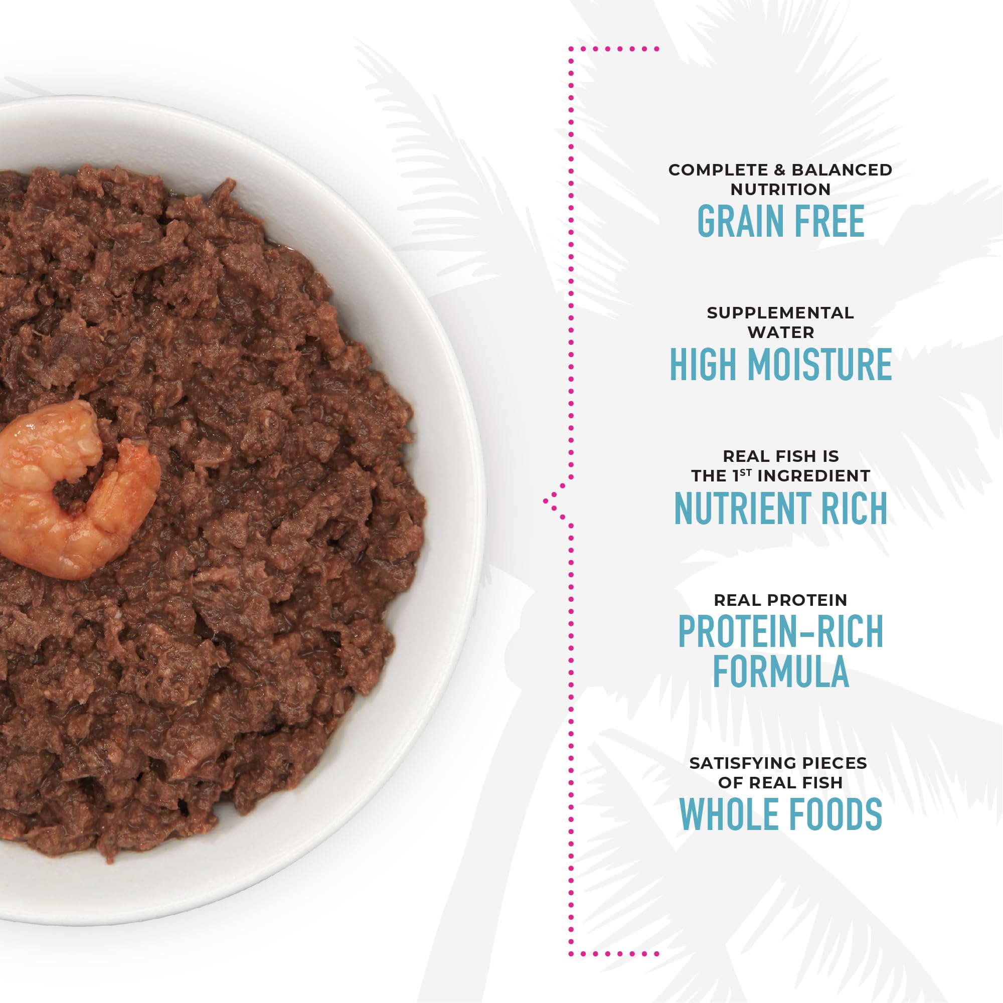 TIKI PETS portion servie sur assiette montrant présentation prête à servir