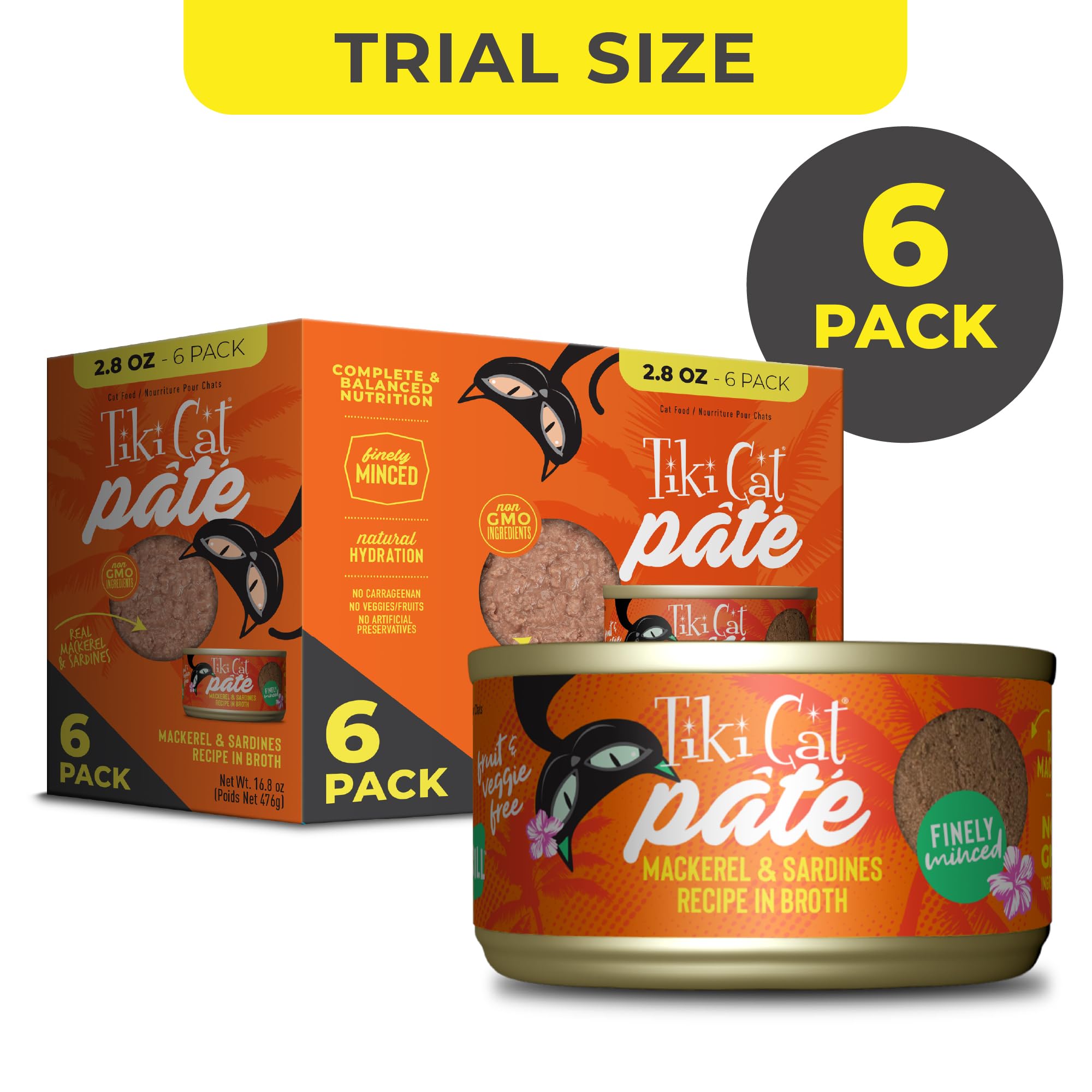 Tiki Cat texture pâté gros plan montrant appétence et humidité