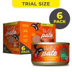 Tiki Cat texture pâté gros plan montrant appétence et humidité