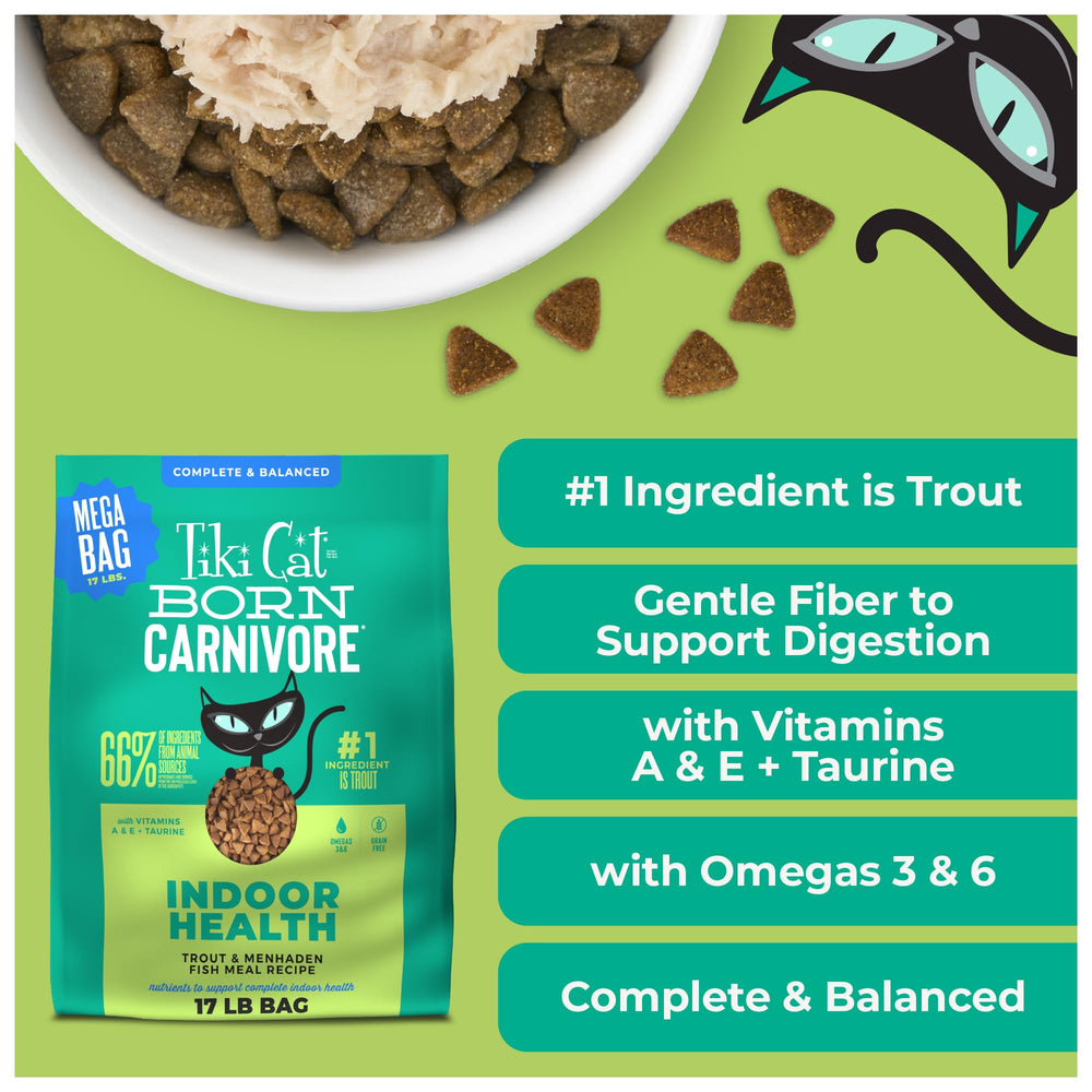 Tiki Cat étiquette nutrition en gros plan, informations claires pour le propriétaire