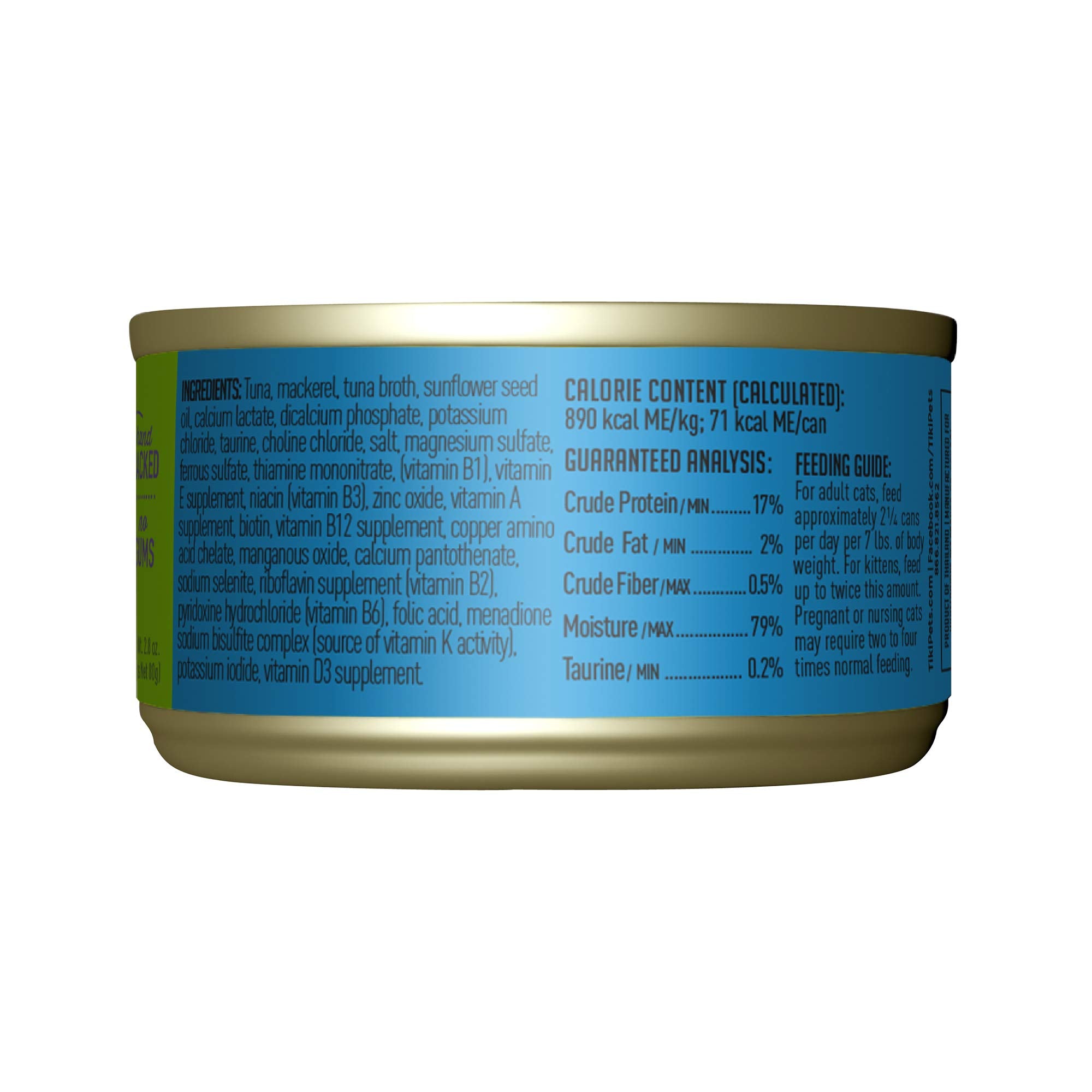 TIKI PETS consommé léger montrant texture et hydratation