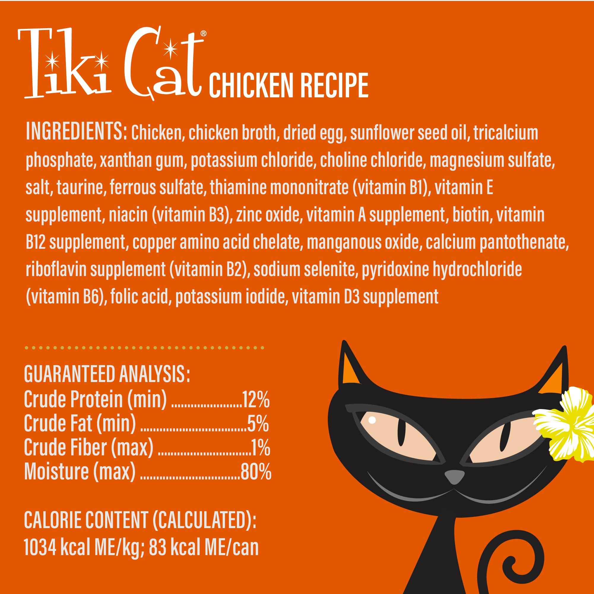 Tiki Cat comparaison taille montrant sachet compact pour portions contrôlées