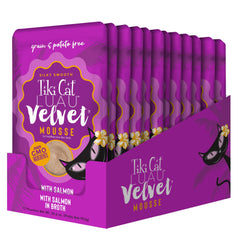 Tiki Cat sachet sorti illustrant la portion pratique et prête à servir