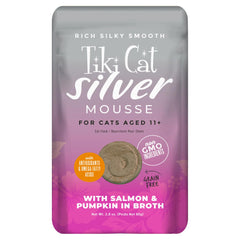 TIKI PETS sachet face packaging montrant la portion pratique