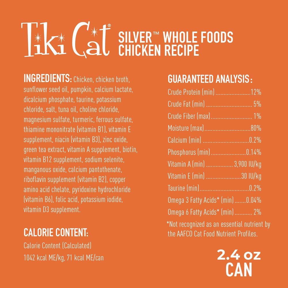 Tiki Cat portion servie avec croquettes pour plus d'hydratation