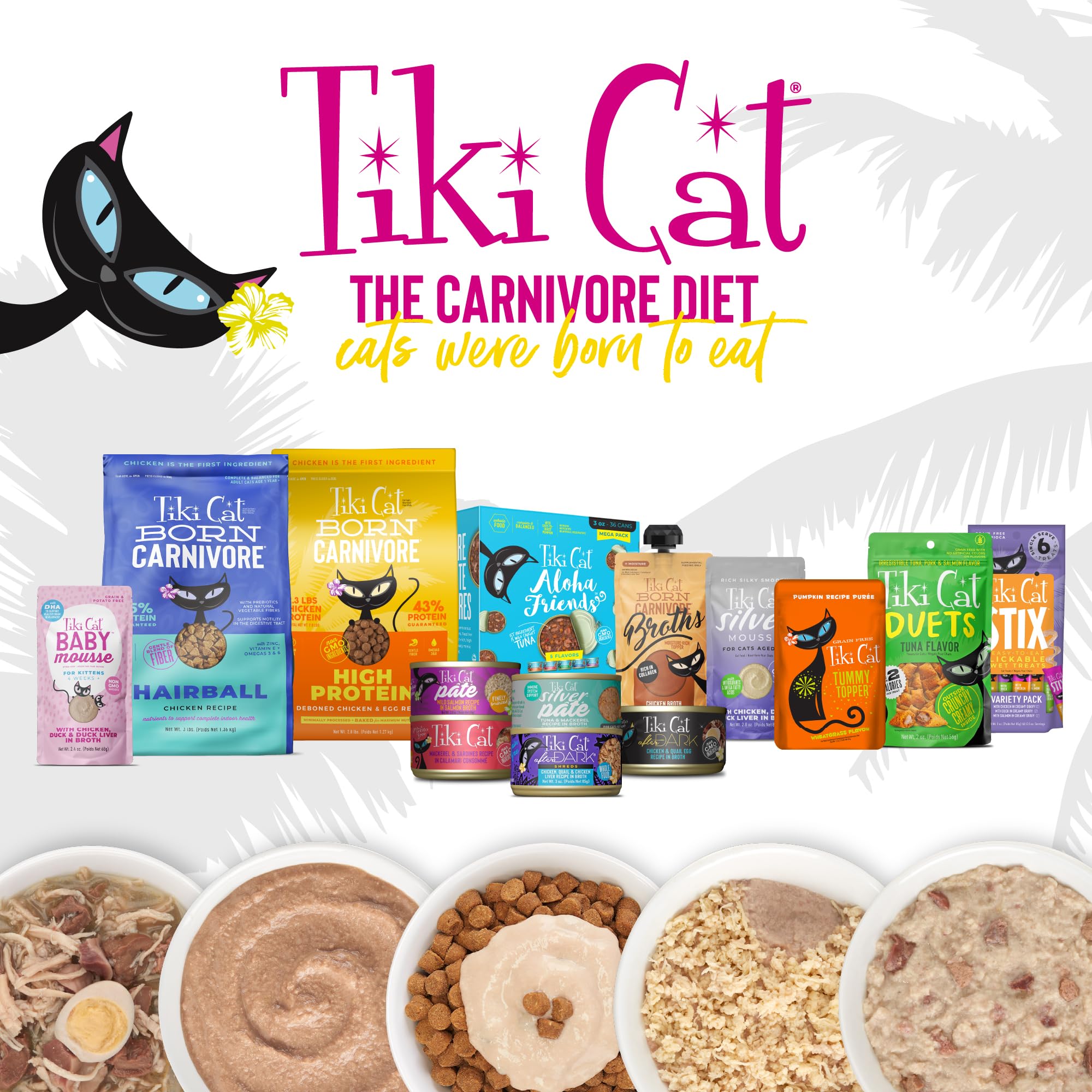 Tiki Cat pack de 12 boîtes sur étagère, stockage et économie pratique