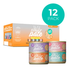 Tiki Cat gros plan sur la texture pâté, appétence et facilité à mâcher