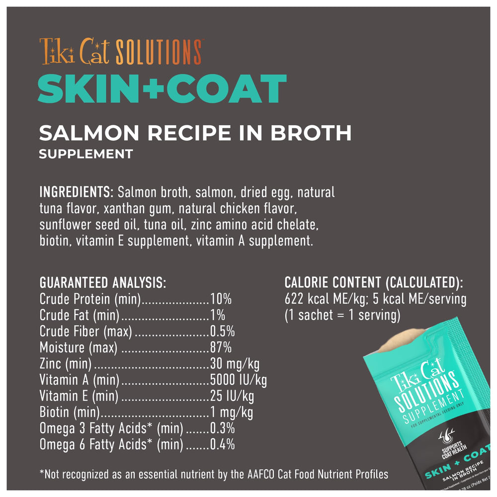 Tiki Cat gros plan sur la texture mousseuse apportant hydratation et facilité d'ingestion