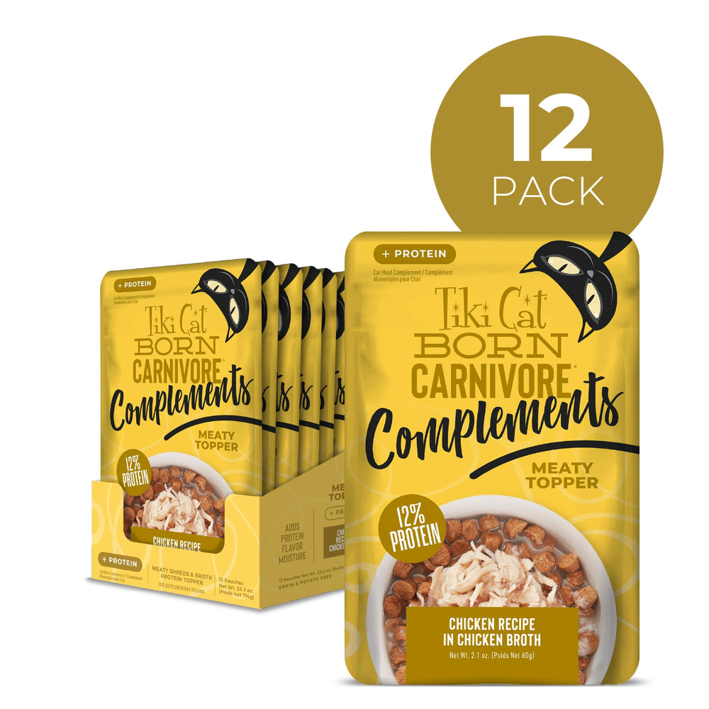 Tiki Cat contenu de sachet servi sur gamelle pour meilleure appétence
