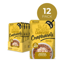 Tiki Cat contenu de sachet servi sur gamelle pour meilleure appétence