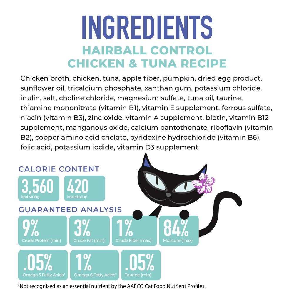 Tiki Cat chat mangeant la mousse, favorise hydratation et plaisir alimentaire