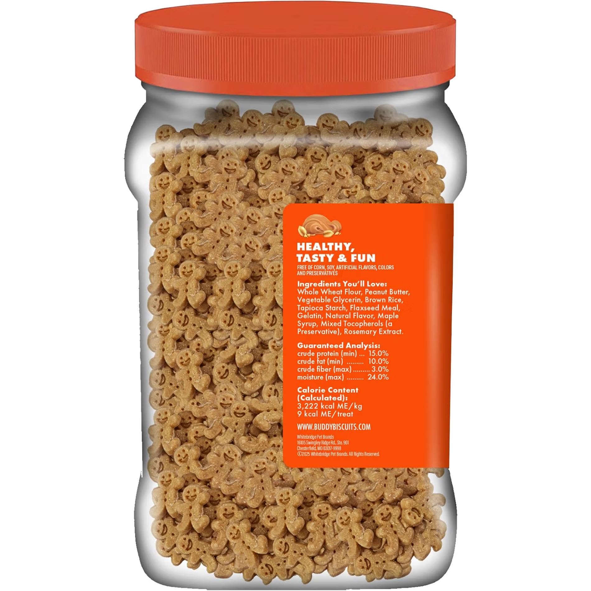 TIKI PETS gros plan texture beurre de cacahuète, goût appétent pour chien