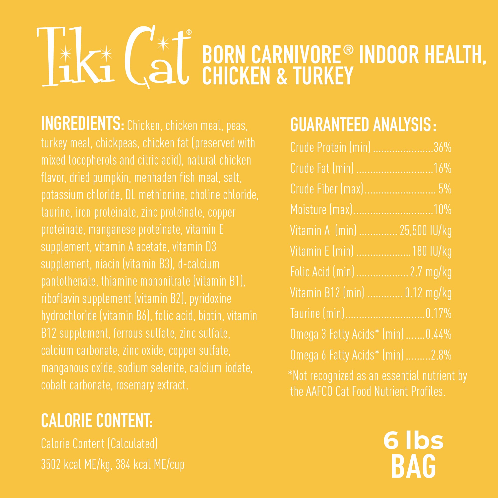 TIKI PETS bol rempli de croquettes pour portionnage pratique