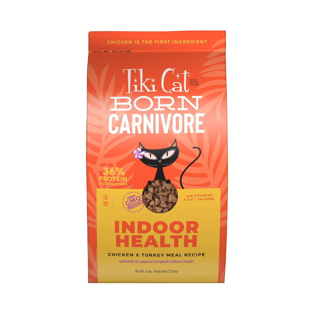 TIKI PETS sac avant Tiki Cat Born Carnivore pour identification rapide