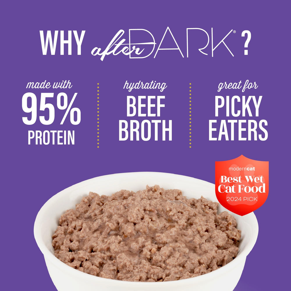 TIKI PETS étiquette nutrition détaillée indiquant ingrédients clés