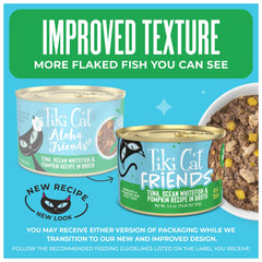 TIKI PETS gros plan sur flocons de thon pour goût naturel