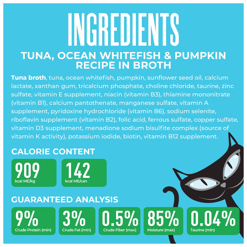 TIKI PETS portion servie dans une assiette pour appétit du chat