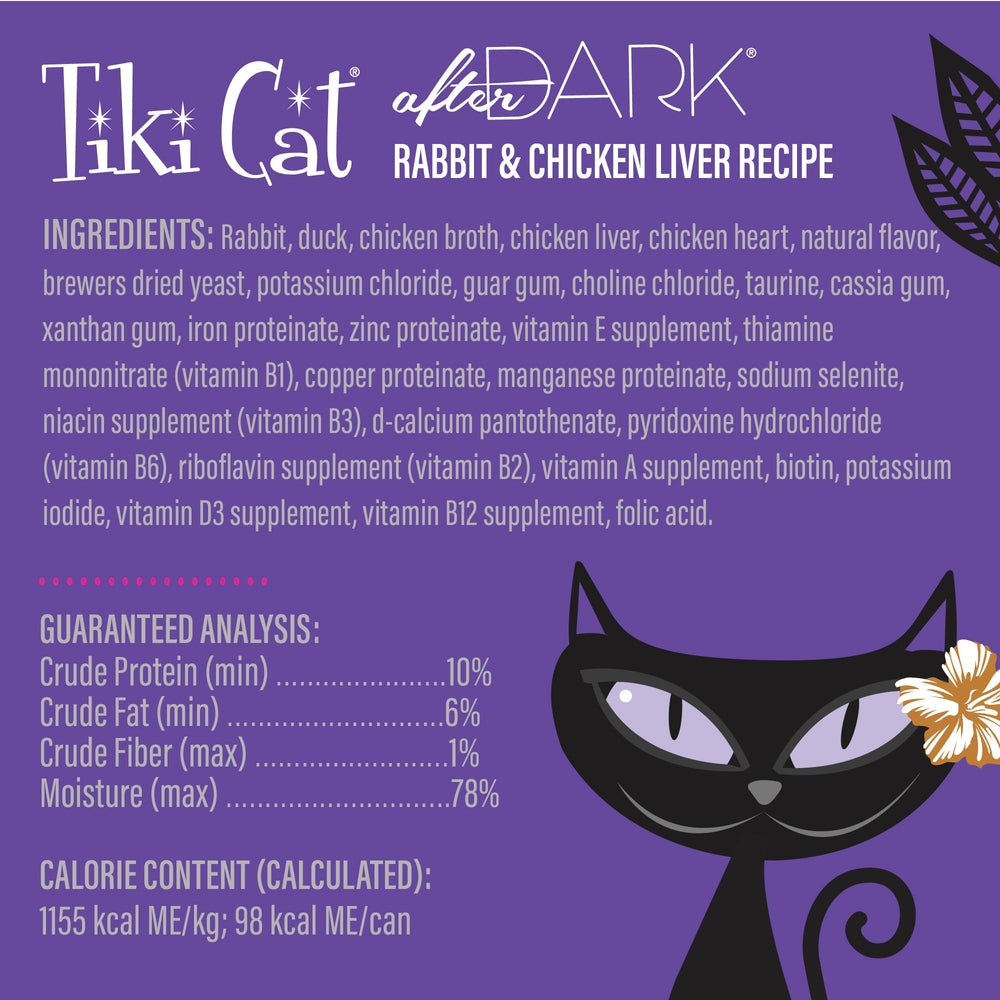 TIKI PETS portion servie dans une assiette démontrant appétit du chat