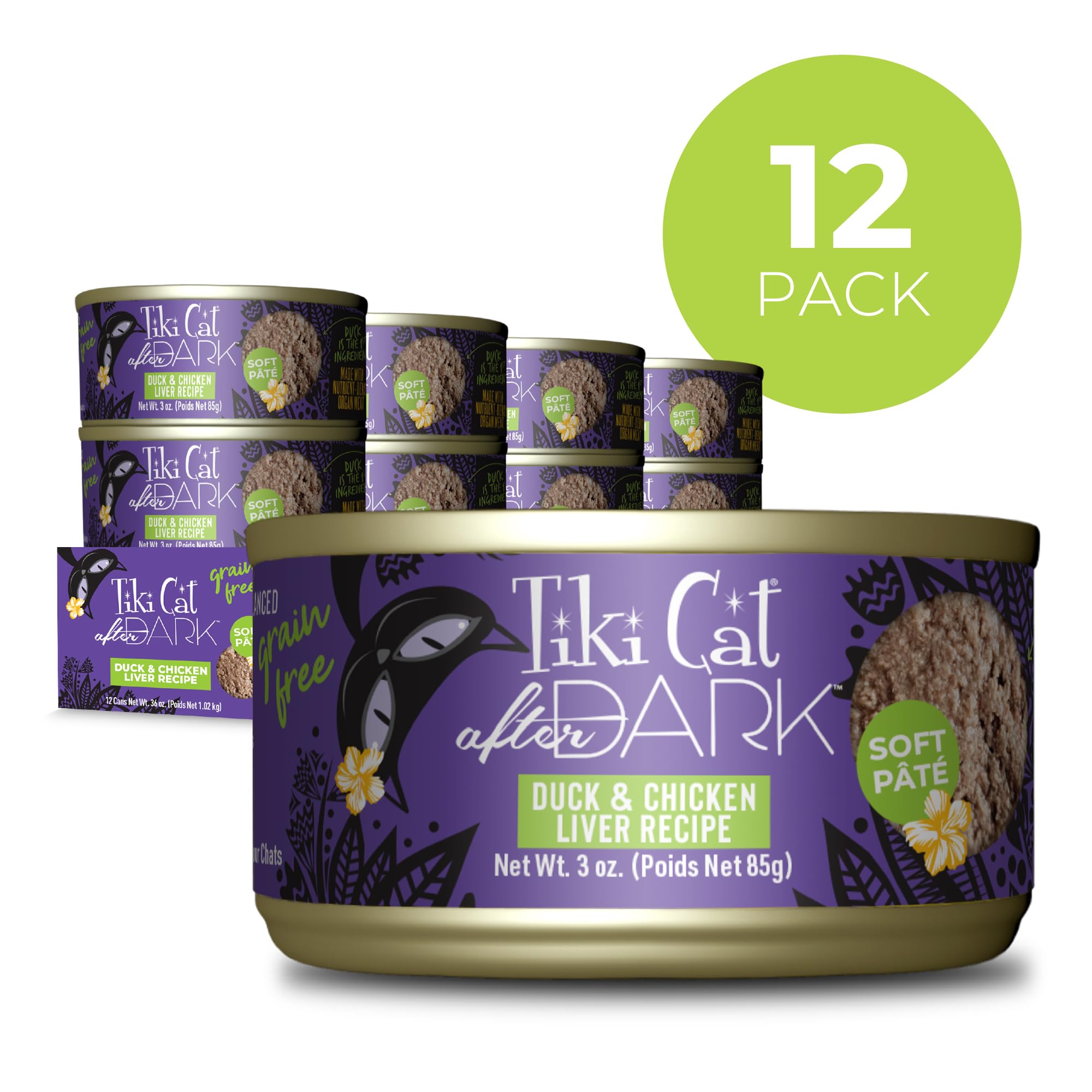 TIKI PETS pâté gros plan, texture lisse et appétissante pour bonne acceptation