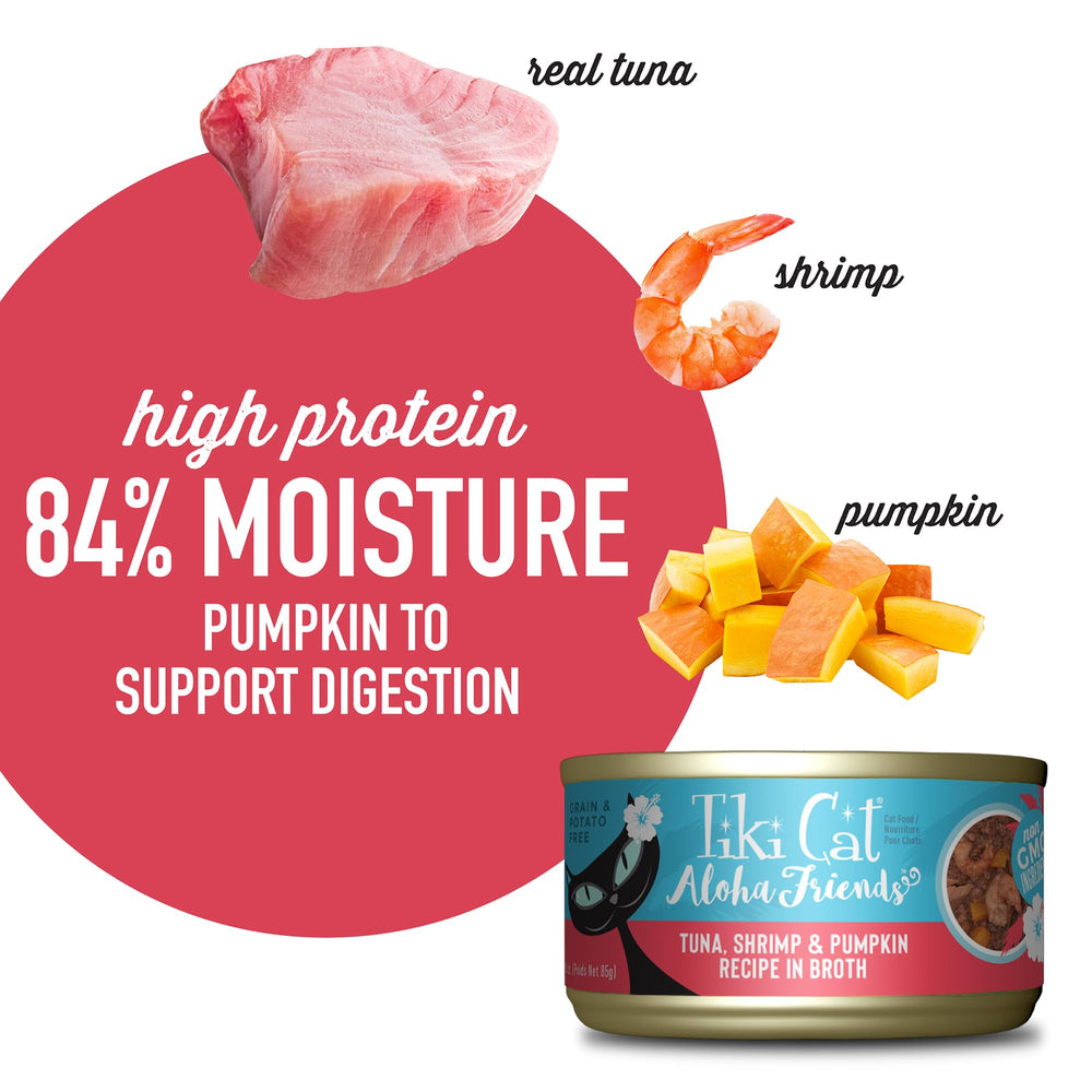 TIKI PETS comparaison taille 85 g pour portion contrôlée