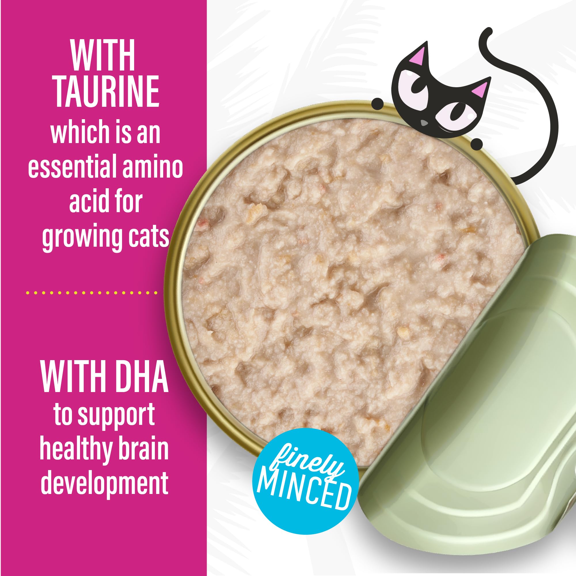 TIKI PETS pâté servie dans un bol, facilite repas et portionnement