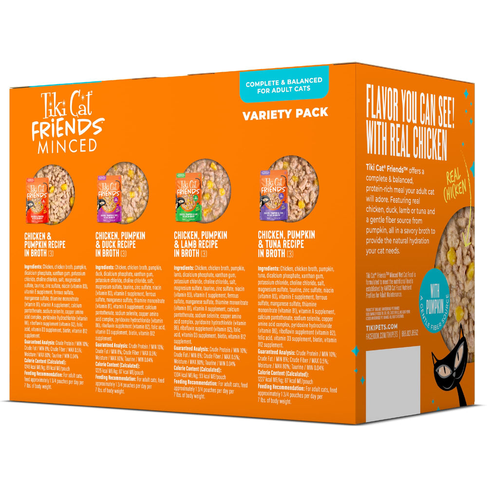 TIKI PETS sachet ouvert prêt à servir pour un repas humide pratique